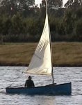 Sailing AL21 at Wykeham Lake 2