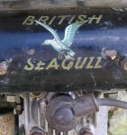 Tank - showing Seagull transfer detail.